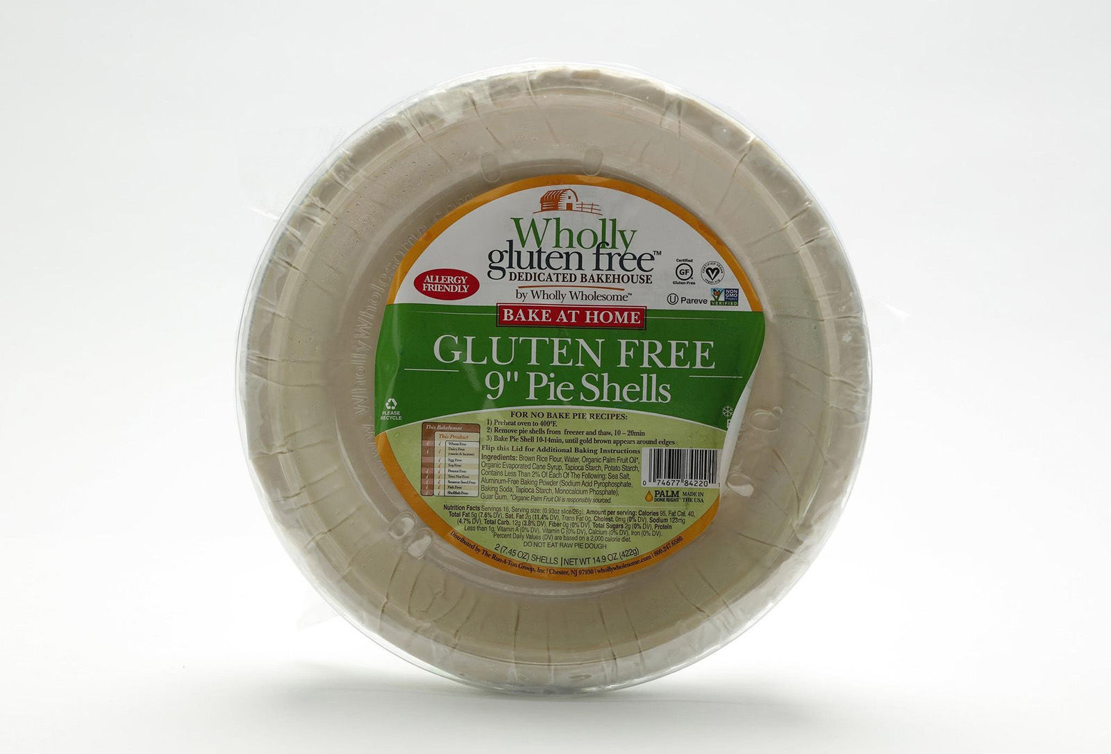 9. Wholly Gluten-Free Pie Shell